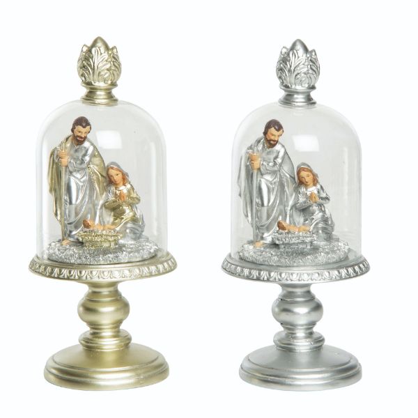 Nativity Cloche Decor