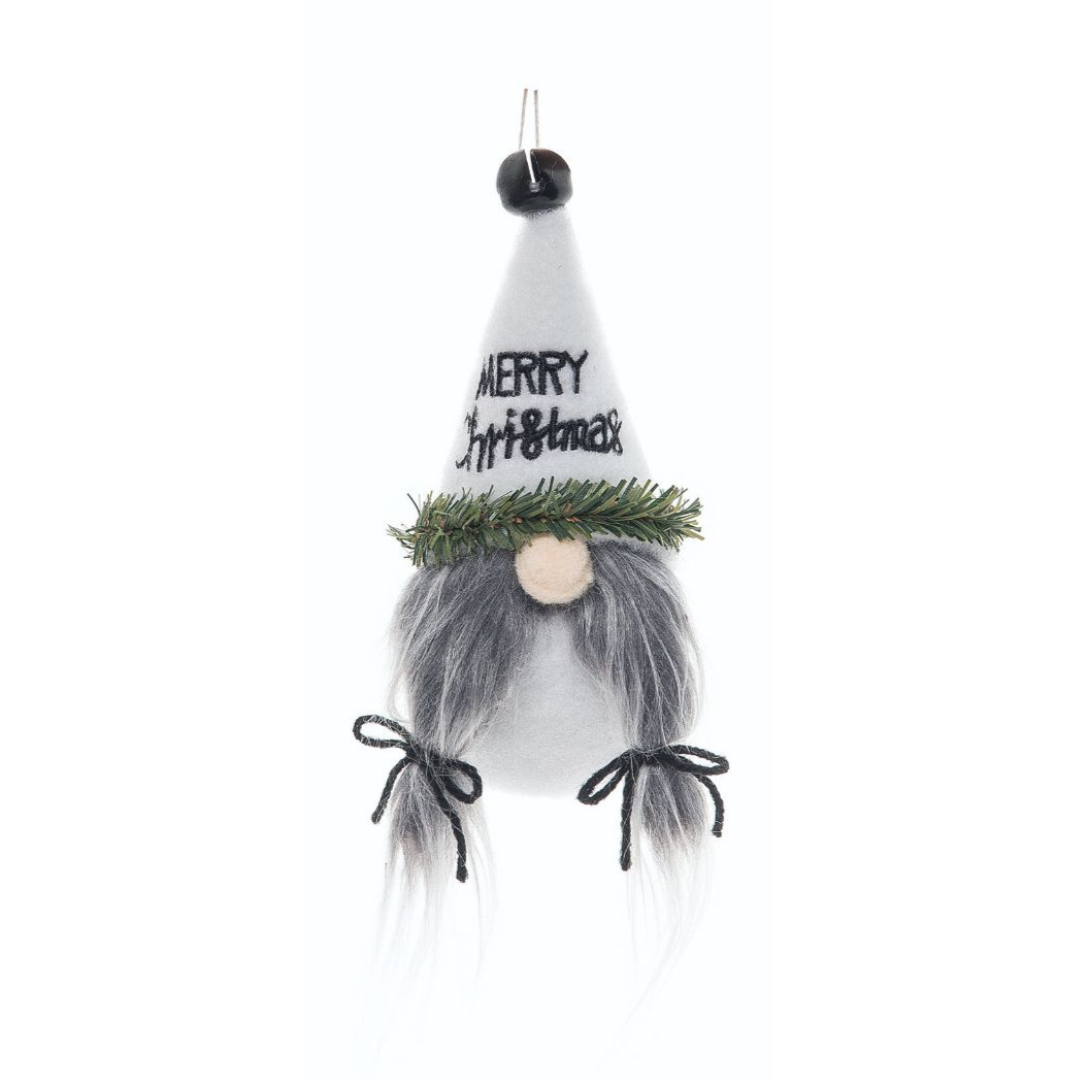 Plush Country Christmas Ornament