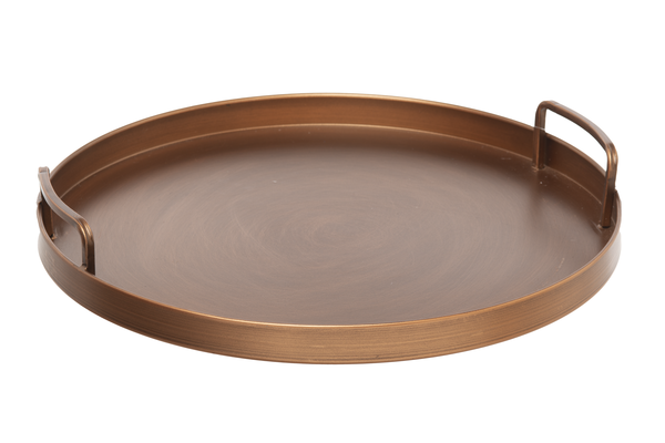 Round Copper Tray - 2 Sizes