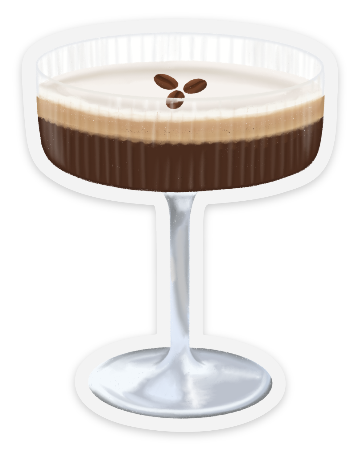 Espresso Martini Cocktail Sticker