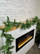 9' Mixed Himalayan Pine Garland