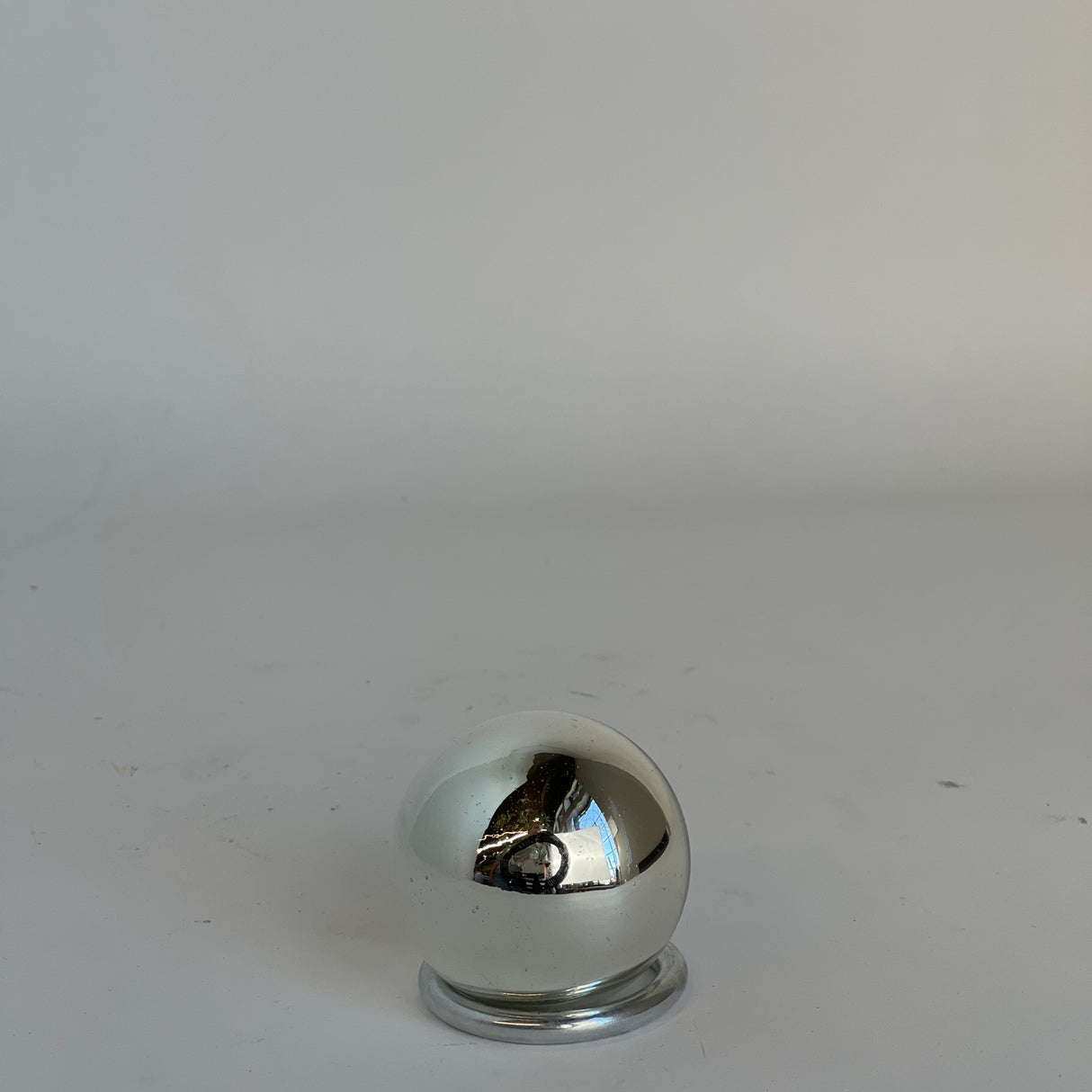 2" Silver Plated Orb