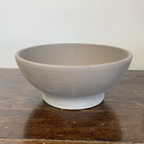 Dark Clay Low Garden Bowl