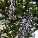 4' Country Check Plaid Ribbon Garland- CLOSEOUT