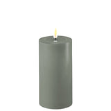 Deluxe Salvie Green Candle 3X6