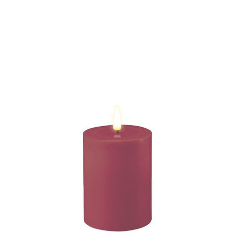 Deluxe Magenta LED Candle 3X4 Inch