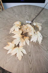 Beige Maple Leaf Spray